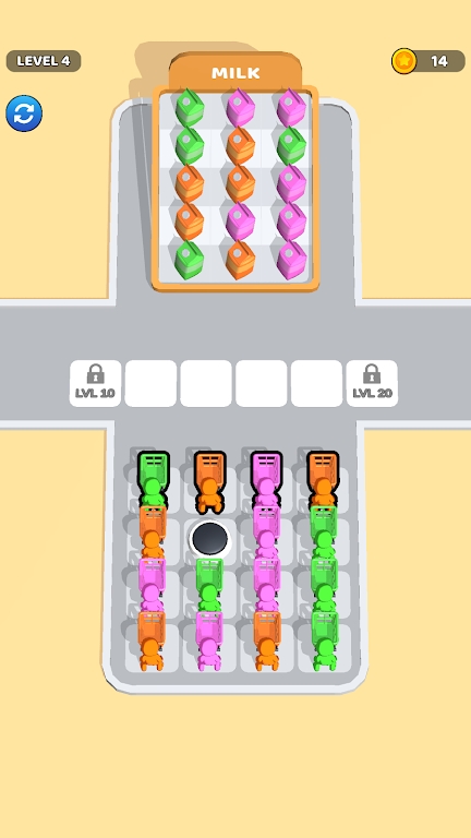 超市拥堵(Supermarket Jam)