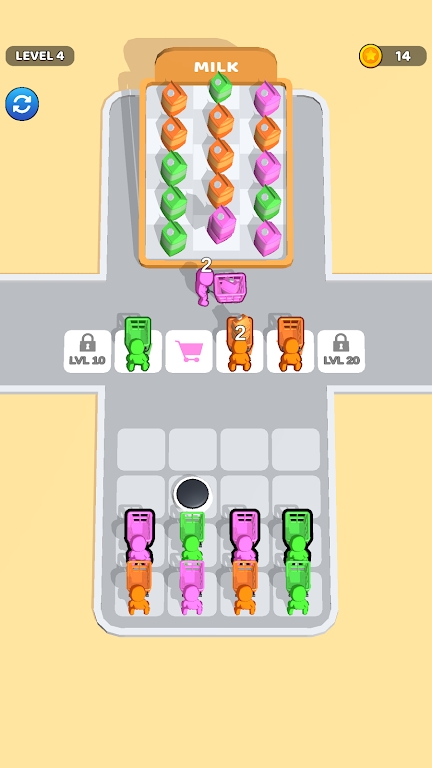 超市拥堵(Supermarket Jam)