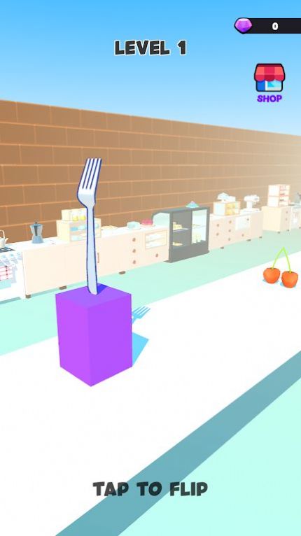 叉子翻转跑(Flip Fork Fun)