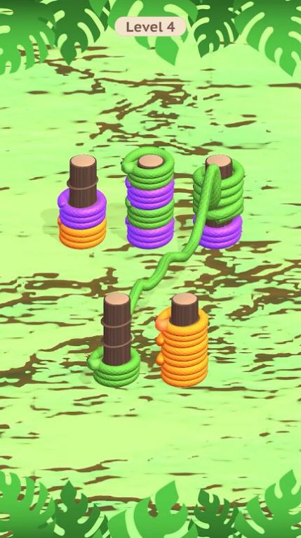 蛇蛇排序谜题(Snake Sort Puzzle)