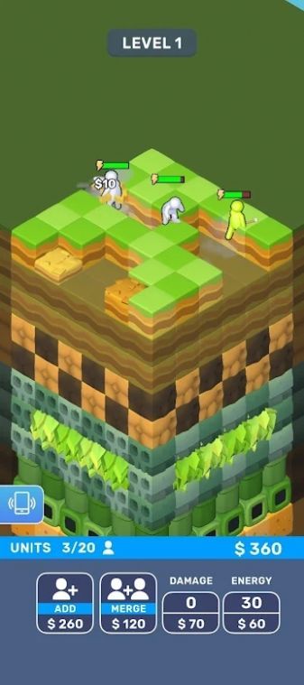 放置合并矿工(Idle Merge Miner)