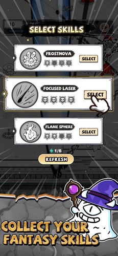 甘道夫醒醒啦单机版(Doodle Magic: Wizard vs Slime)