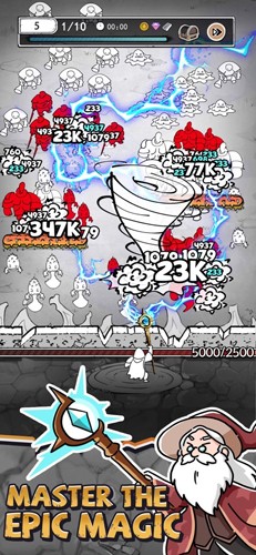 甘道夫醒醒啦单机版(Doodle Magic: Wizard vs Slime)