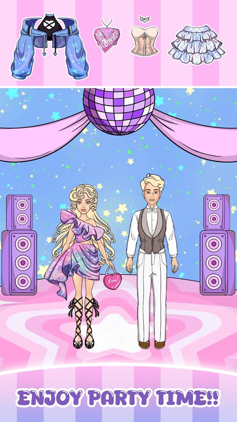 时尚纸娃娃装扮(Fashion Paper Doll Dress Up)