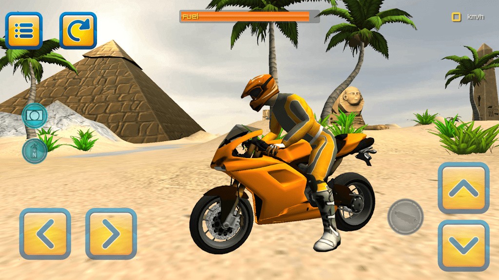 沙漠摩托车驾驶(desert motorbike driving)