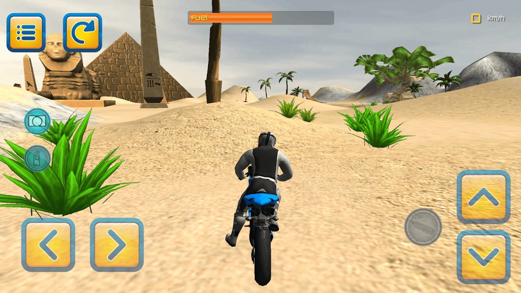 沙漠摩托车驾驶(desert motorbike driving)