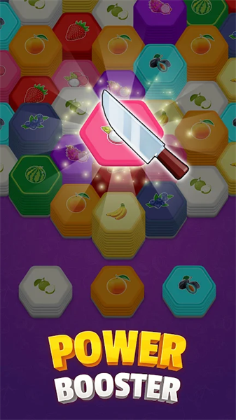 排序谜题(Fruits Hexa Sorting puzzle)