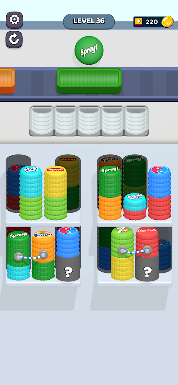 彩色瓶盖分类(cap jam)