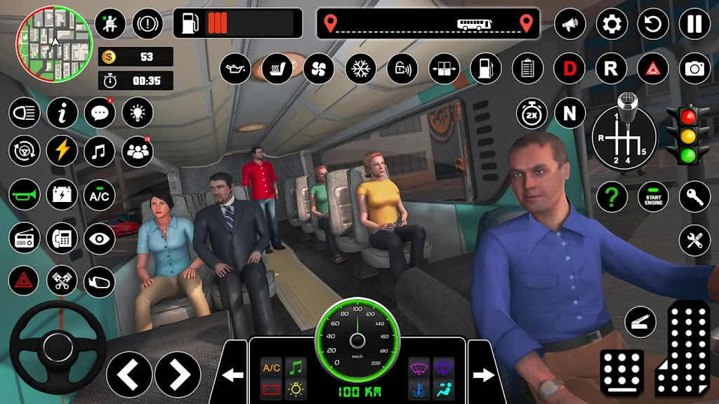 巴士游戏(bus simulator 3d bus games)