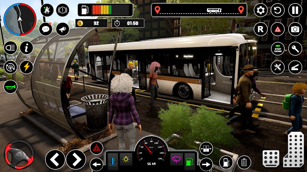 巴士游戏(bus simulator 3d bus games)