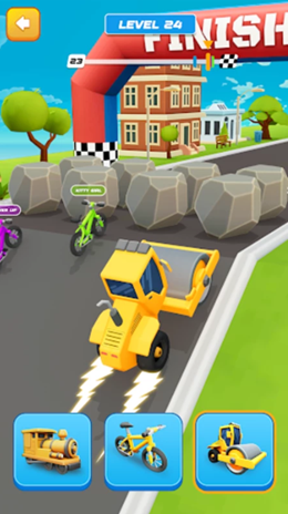 闯关变换(Shape Transforming)