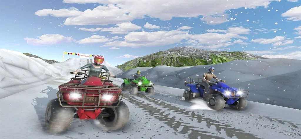 山地四轮摩托车赛(Mountain Quad Bike Racing)