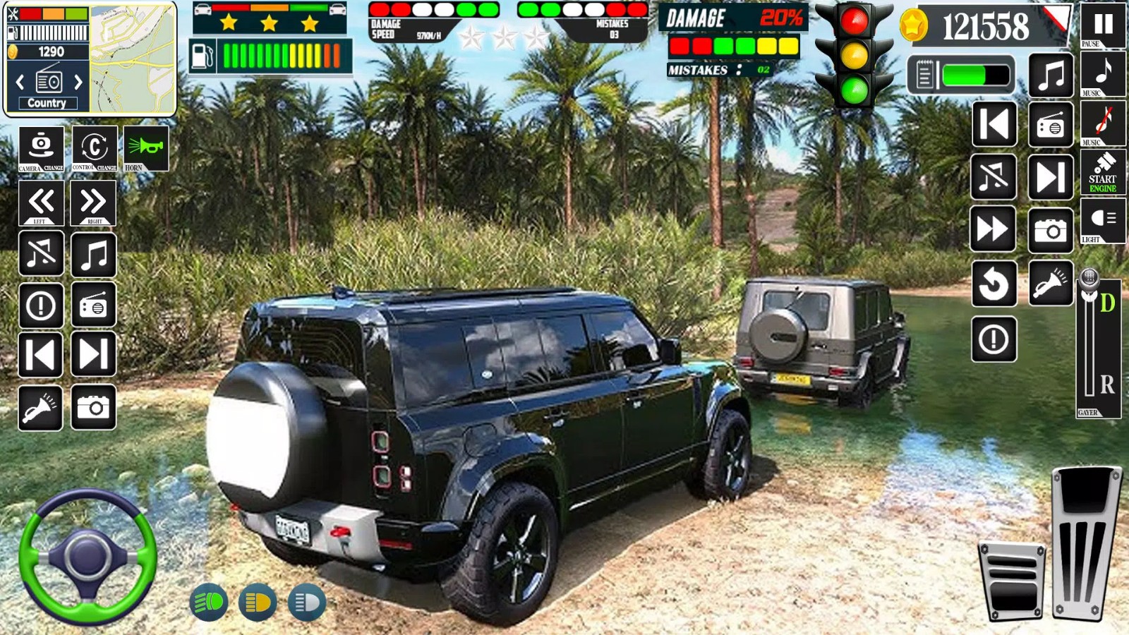 4x4吉普车驾驶3D(Jeep Game 4x4 Jeep Driving 3D)