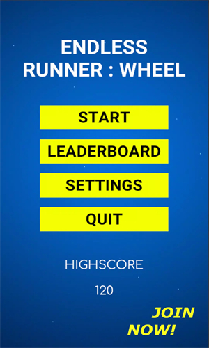 无尽的转轮(Endless Runner : Wheel)