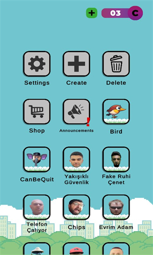 创造小鸟(Create Bird)