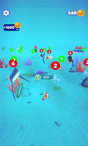 鱼冲刺(Fish Sprint)