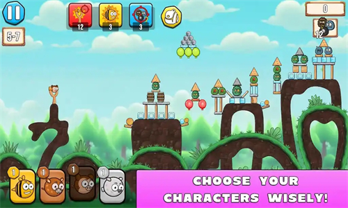 愤怒怪物(Angry Monsters Catapult)