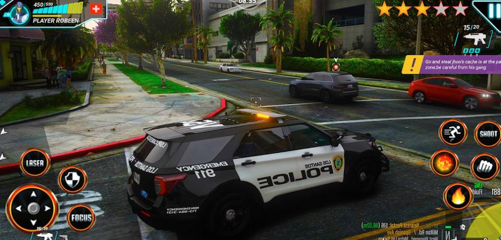 超级特警追逐挑战赛(policechase.gangster.game.policecardriving.gangstergame)