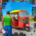 Զ(US Auto Rickshaw: Driving Game)