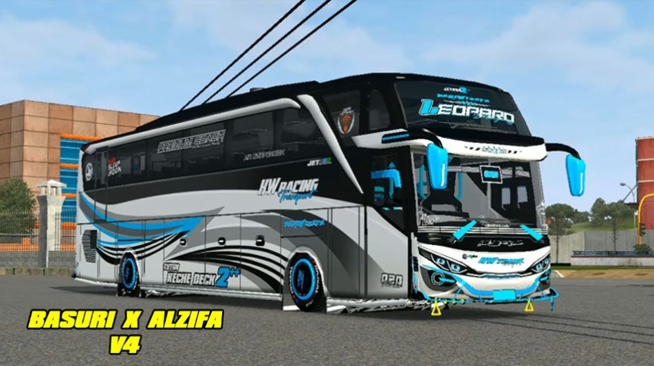 阿尔齐法巴斯里汽车(Alzifa X Basuri V4 Telolet)