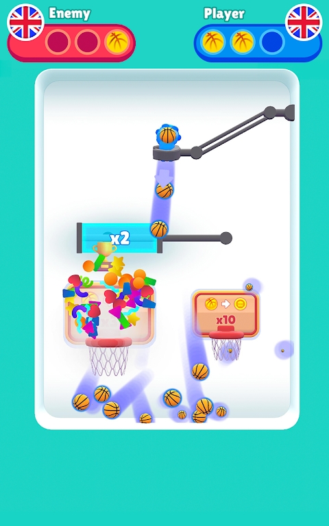 篮球大战重力射击(Basket War: Gravity Shot)