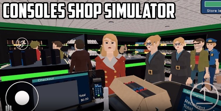 游戏机商店模拟器