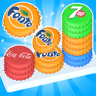 彩色瓶盖分类(cap jam)